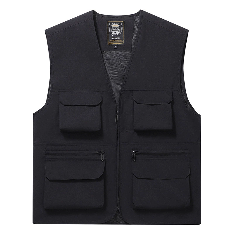 Men's travel quick dry thin climbing waterproof vest sleevless