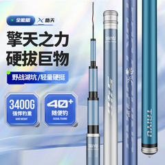 太宇皓天高碳超輕硬魚竿28調8.1米鰱鱅青魚鯉魚野釣台釣竿手竿批