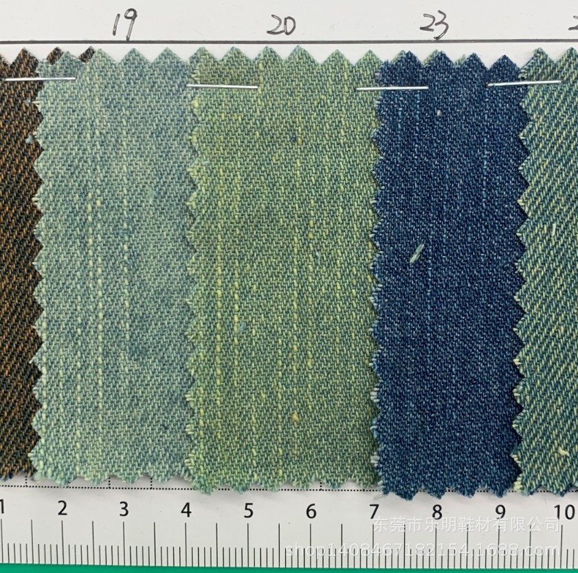 MB107现货怀旧洗水牛仔布适用服装帽子鞋材手袋玩具面料