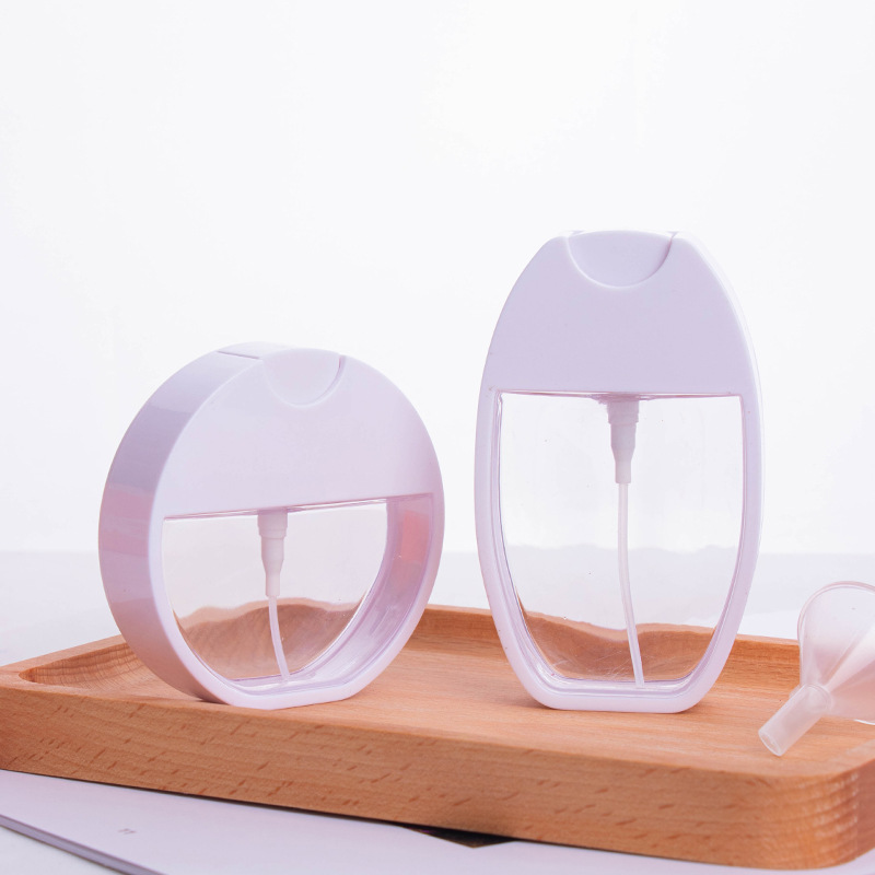 30ml40ml方形圆形爱心型椭圆形口袋小卡片喷雾空瓶香水化妆品空瓶