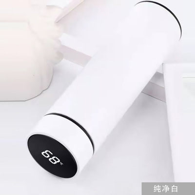 Taza de vacío inteligente de acero inoxidable 304 para té, hombres y mujeres, taza térmica con separación de infusor y logo personalizado