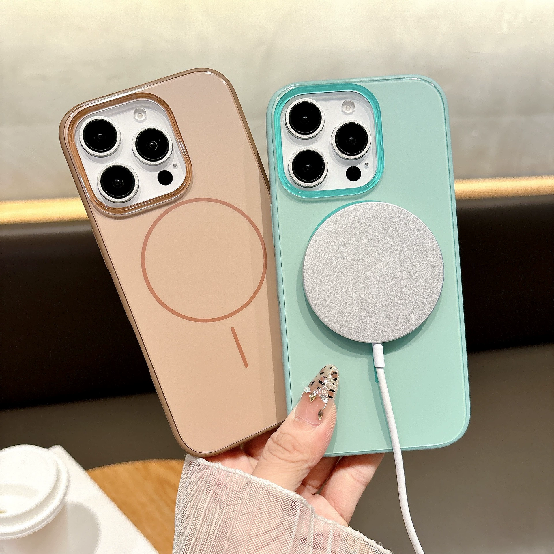 Apple, совместимый iPhone 16, матовый трехмерный чехол, защитный чехол, 16promax, iphone