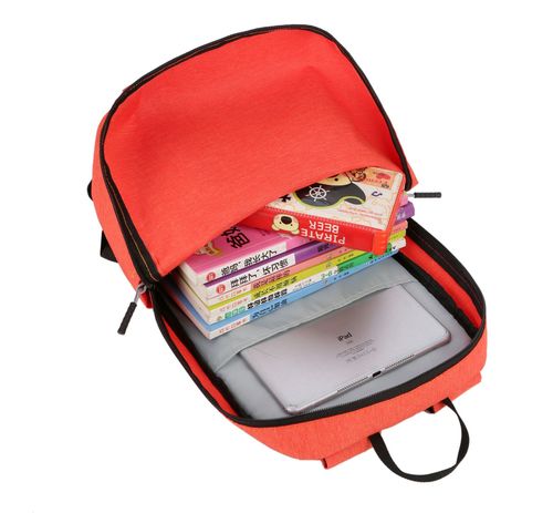 防泼水炫彩电脑包礼品公司简约双肩包休闲旅行包可印制LOGO背包