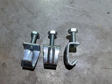 廠家直銷 大量供應鍍鋅勾碼 尖勾碼 角碼 德國鍍鋅法蘭條 方勾碼