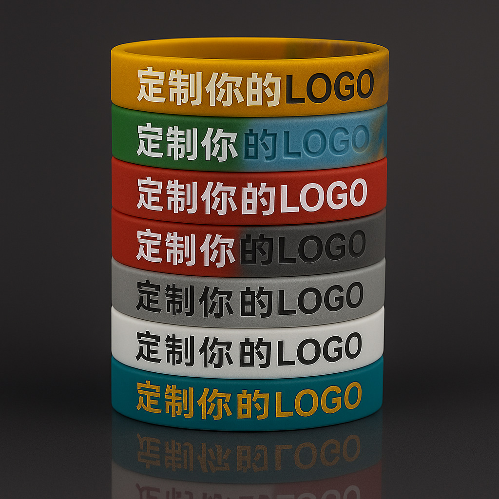 Factory customized silicone bracelet