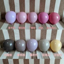 TX厂家直销复古色气球5寸10寸12寸18寸复古色系婚礼生日节日布置