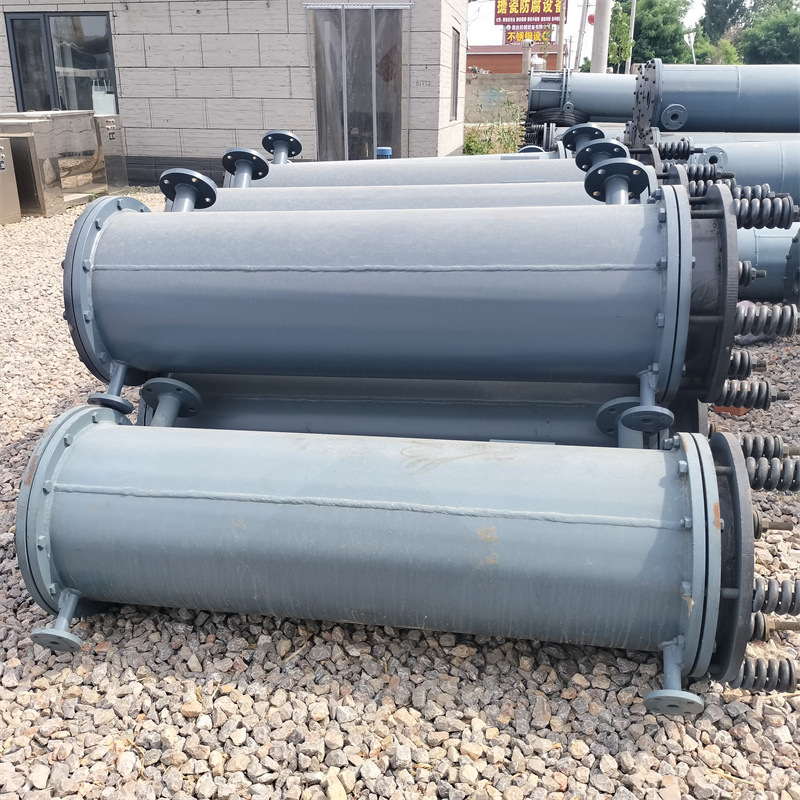 购销二手石墨冷凝器 不锈钢列管蒸发式换热器 20平方工业冷凝器