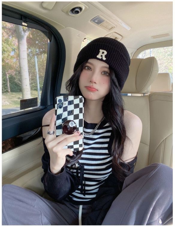 Knitted Beanie Hat For Women And Men Warm Winter Accessory_voghion.com