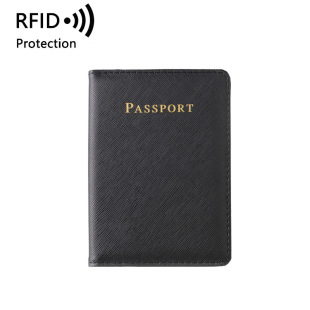 In Stock New Cross pattern multi-function card holder certificate holder passport cover PU travel ticket holder Universal