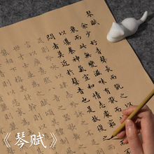 文征明小楷毛笔字帖琴赋真迹蝇头小楷临摹宣纸套装仿古初学者软笔