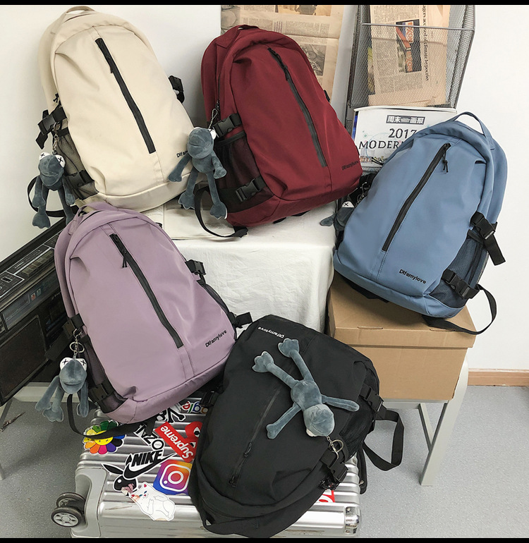 Large-capacity Schoolbag Simple High School Student Junior High School Student Harajuku Mori Backpack display picture 23