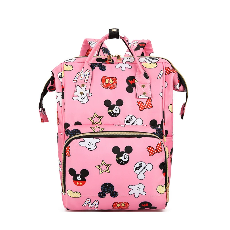 Новая стильная сумка для мамы, многофункциональная сумка через плечо, большая вместимость, модная и легкая сумка для прогулок для беременных женщин, рюкзак для мамы и ребенка.