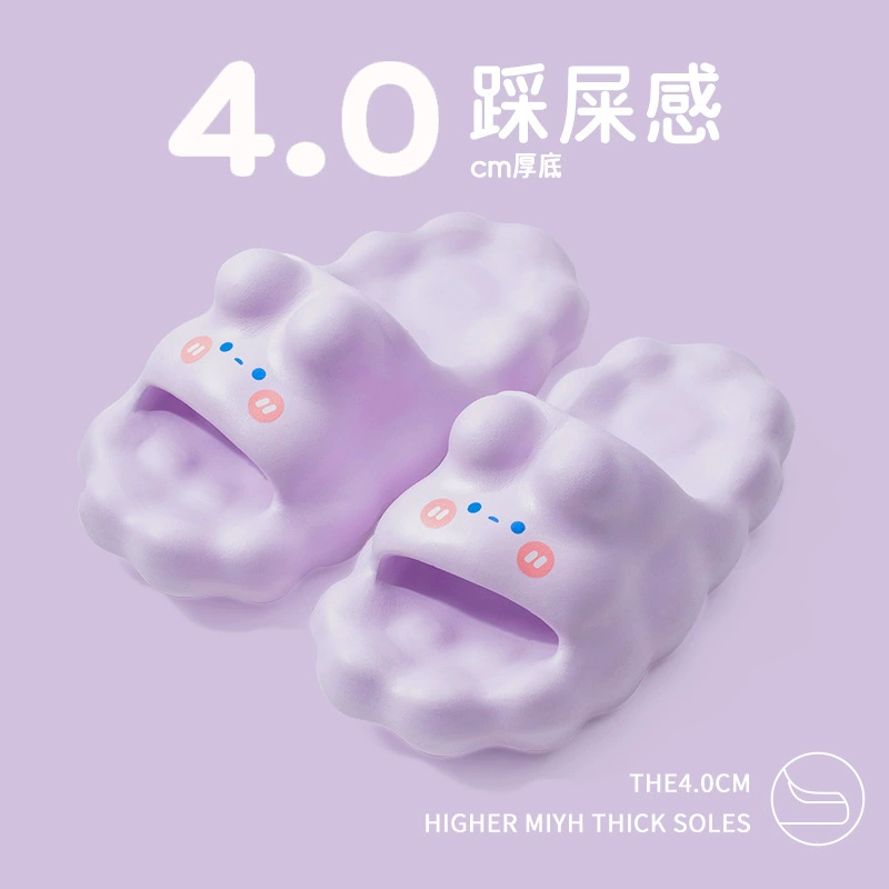 Новые взрывные тапочки с толстой подошвы летом