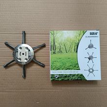 小型锂电钢丝打草头园林工具 割草机配件 钢丝除草轮割草刀片打草