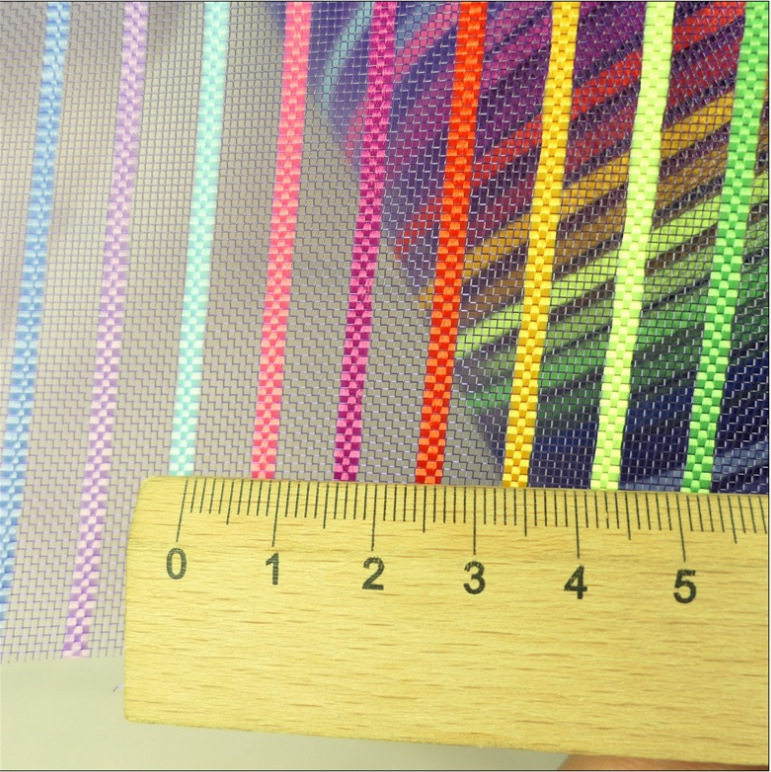 厂家销售 锦纶 十彩条网 彩条帽网 帽子网布 彩色条纹网布等
