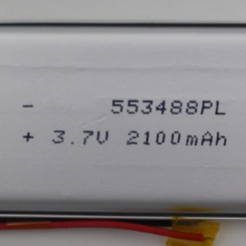SANIK电池 PL553488 2100MAH3.7V聚合物锂电池1