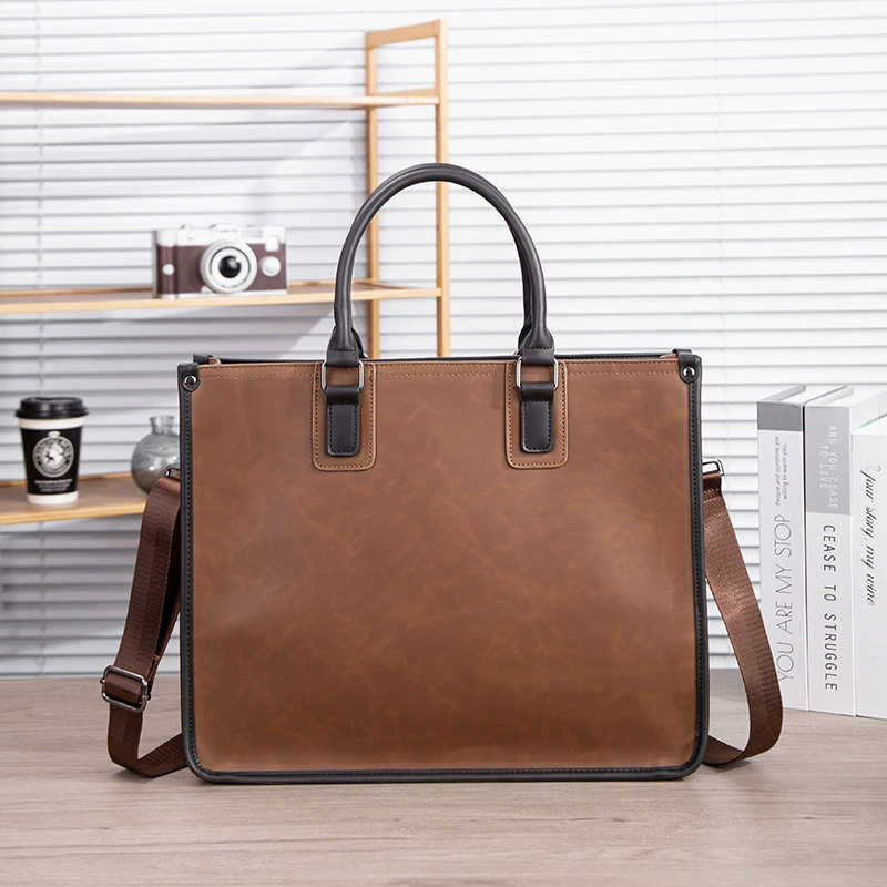 Polyurethane one-shoulder bag, laptop, business version, 14inch