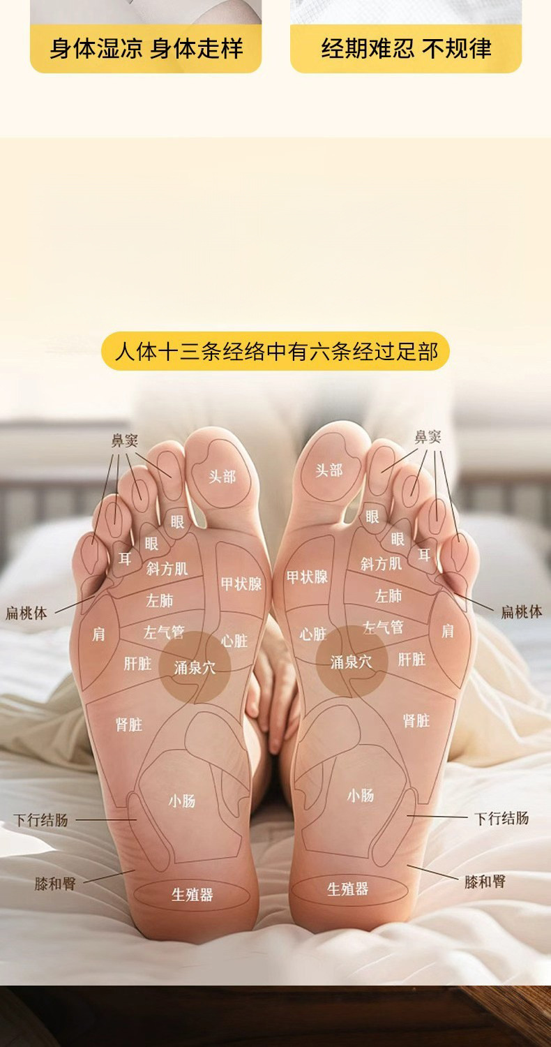 Mugwort Ginger Sichuan Pepper Foot Soak Pack 500g Herbal Foot Bath for Women key features