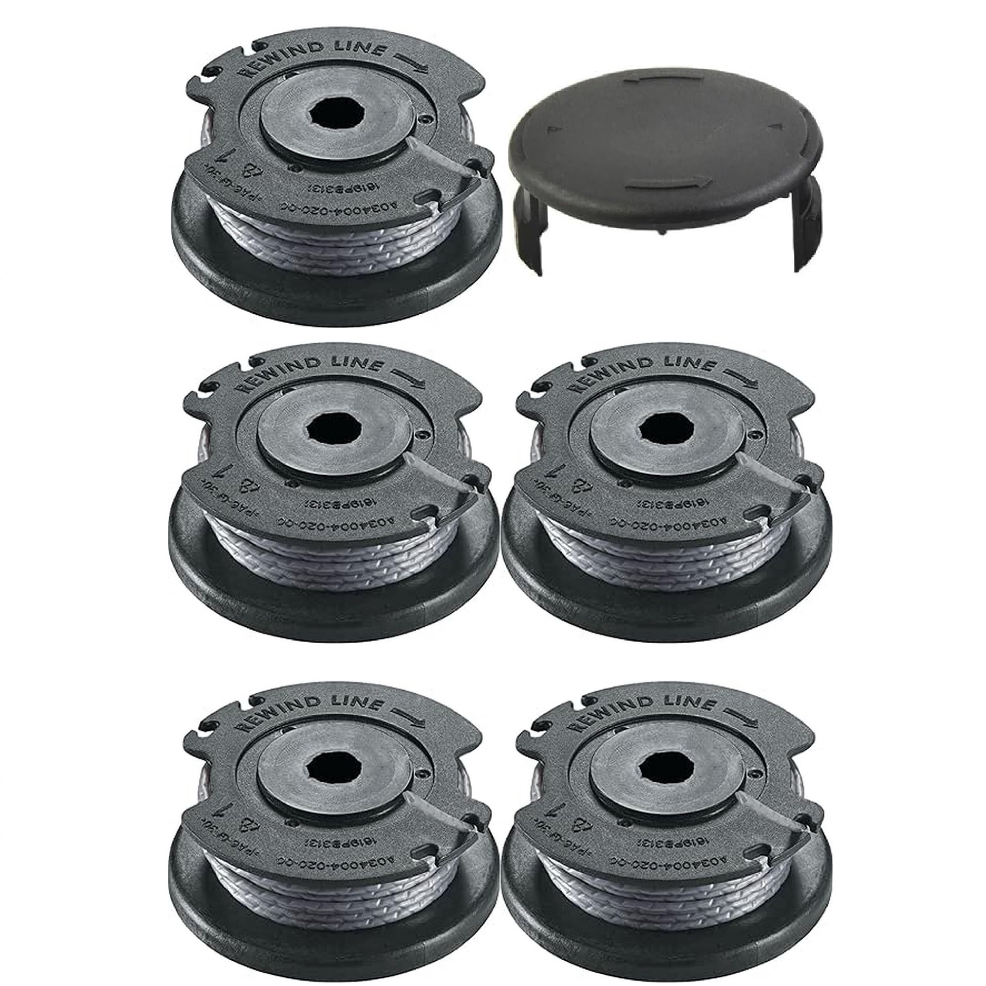 博世割草配件F016800569/F016800385更换轴打草头打草绳  5+1套装