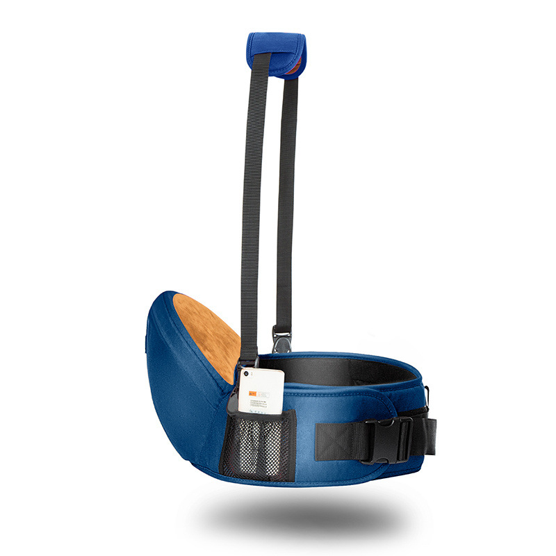 어깨끈 10개가 달린 싱글 웨이스트 스툴 [레이크 블루]