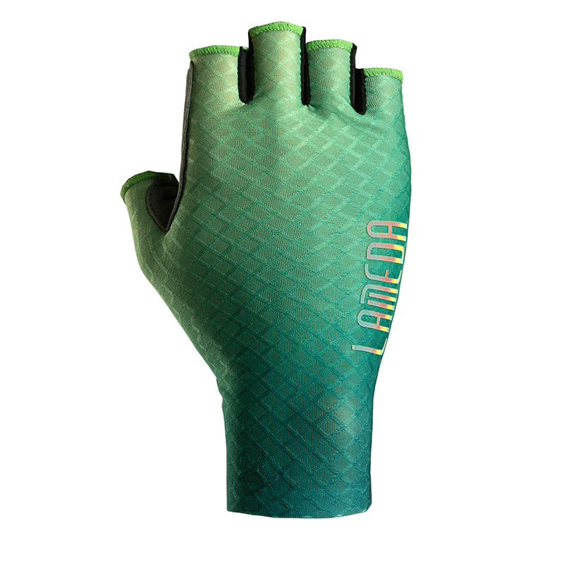 兰帕达新款夏季防滑透气骑行半指手套户外自行车训练运动露指手套