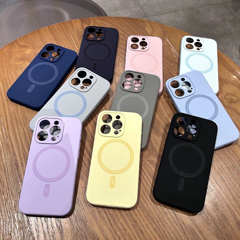 Совместимый с iPhone 16, чехол, силиконовый резиновый чехол, защитный чехол Pro, 17 Pro Max