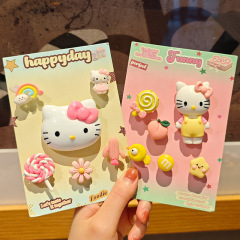 ハローキティスカート、猫靴、花、夏の新作、美しい靴、フラワーホールシューズ、装飾、かわいい靴、花