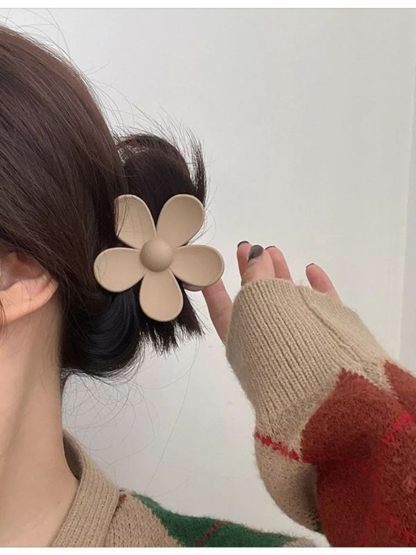 女性用ヘアピン、高級感のある韓国東大門と同じスタイルのヘアピン、後頭部のシャーククリップ、女性用ヘアアクセサリー|undefined