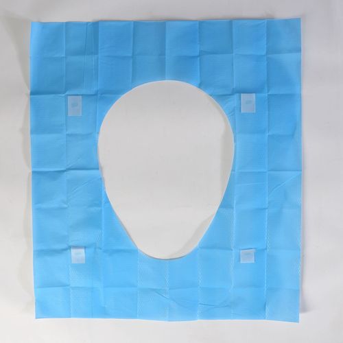 Wholesale Disposable Travel Toilet Mat Coated Wood Pulp Paper Toilet Mat Toilet Seat Paper Genuine Manufacturer