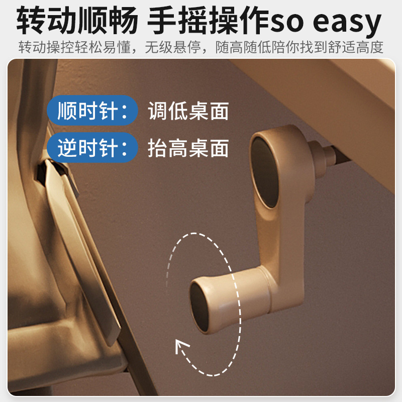 Escritorio de elevación escritorio de la computadora escritorio dormitorio estudiante hogar Escritorio de escritura simple niños estudio Escritorio