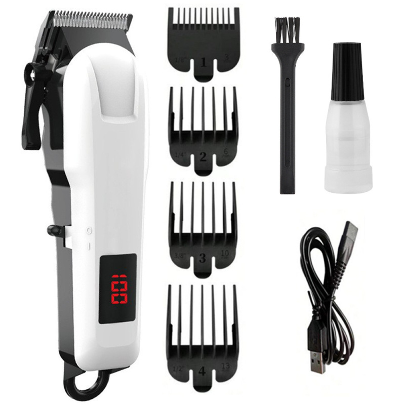 プロ用バリカン、オイルヘッド電気バリカン、ヘアサロン専用シェービングバリカン、家庭用彫刻バリカン、ヘアシェービングバリカン|undefined