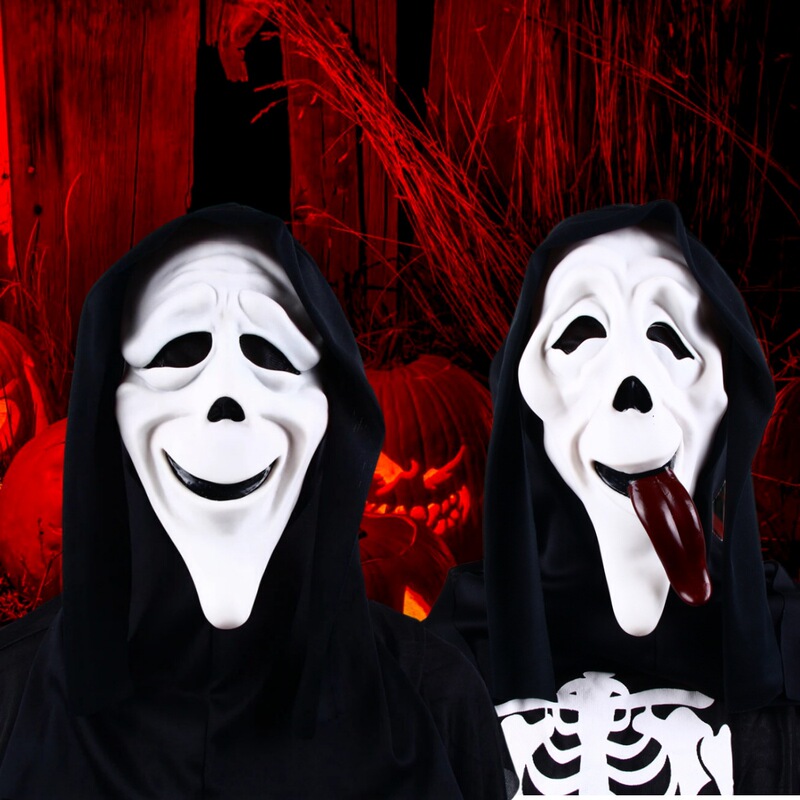 Halloween Black Death Dawn Killing Horror Skull Soul Latex Mask Party Carnival Masquerade Props Halloween Black Death Dawn Killing Horror Skull Soul Latex Mask Party Carnival Masquerade Props