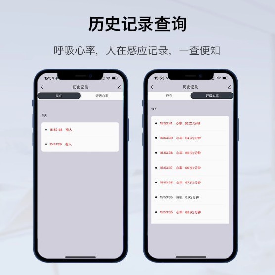 Hailingke 60G ミリ波レーダー呼吸心拍数心拍検出人間存在センサー WIFI Tuya バージョン|undefined