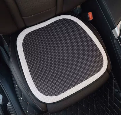 Cyber Celebrity Cushion Goddess — Other Automotive Interior Supplies - honeycomb-black-white-contrast-front
