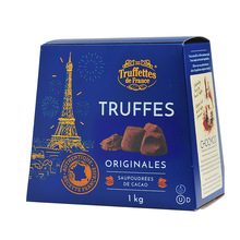 原装进口法国德菲丝乔慕truffles松露巧克力黑巧礼盒装节日礼物