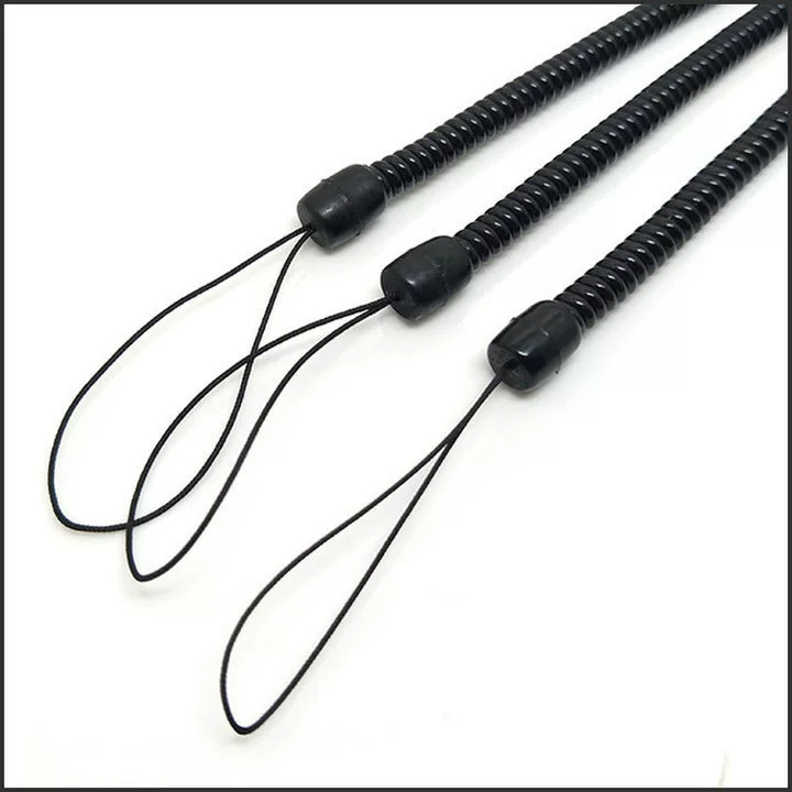 Ремешок для шариковой ручки Выдвижная пружинная веревка Пружина ключа для мобильного телефона Ремешок с защитой от потерь Выдвижная веревка для ключей Эластичная веревка