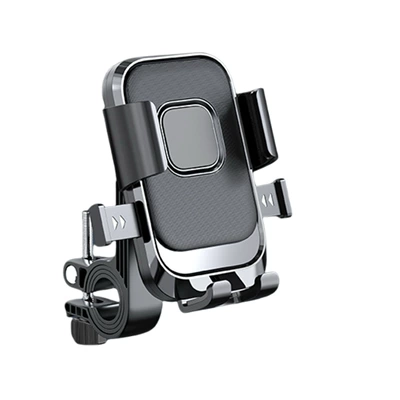 2025 New Electric Vehicle Mobile Phone Holder Motorcycle Navigation Holder Battery Bicycle Shooting Car Mobile Phone Holder (Car phone holder) - 088-handlebar-style-black
