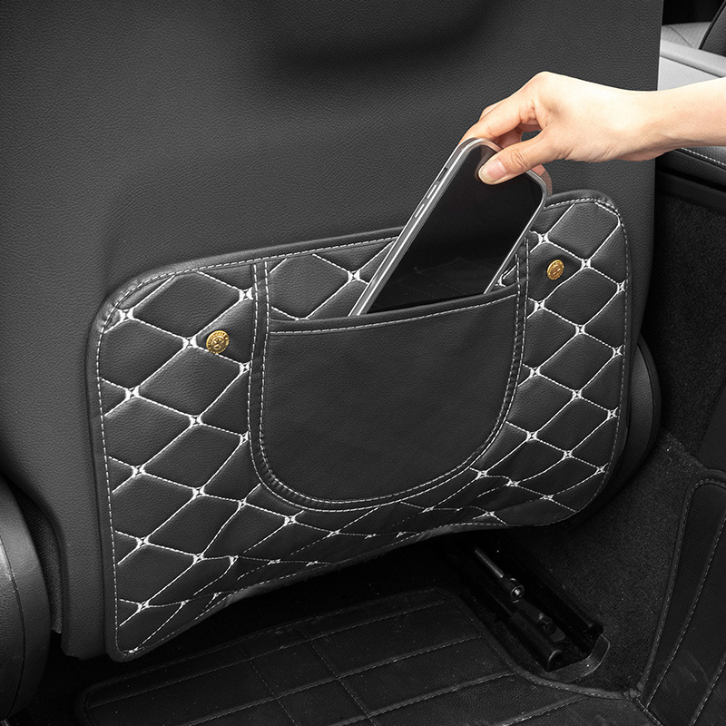 Car Anti-Kick Mat, Child Protection Mat, Car Interior Supplies, Anti-Dirt Protective Mat, Rear Seat Anti-Wear Mat, Cross-Border Wholesale