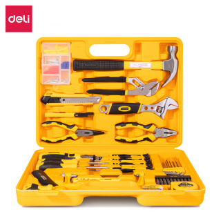 Deli 3703 Multi-Purpose Combination Tool Car Repair Sleeve Full Set Combination Auto Repair and Maintenance