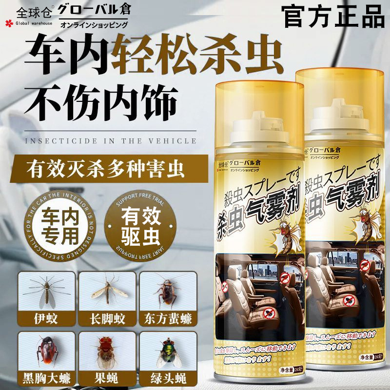 Car Insecticide, Non-Toxic and Odorless, Special Cockroach and Ant Medicine Spray for the Car, Car Insect Repellent Artifact Insecticide