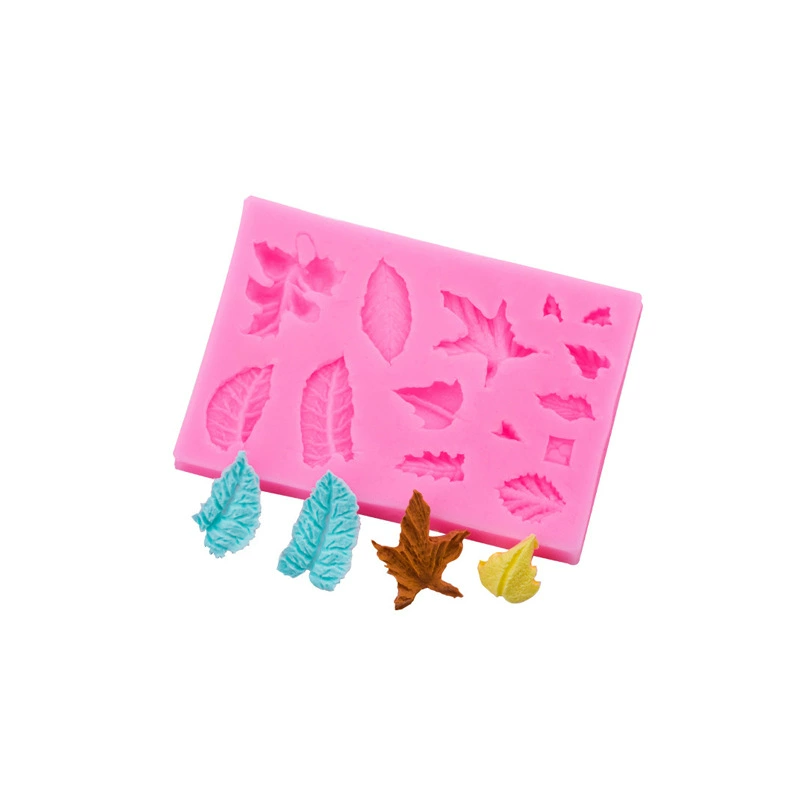 Кайюе Разнообразный лист silicone mold для Фонда, украшения тортов и ручные поделки