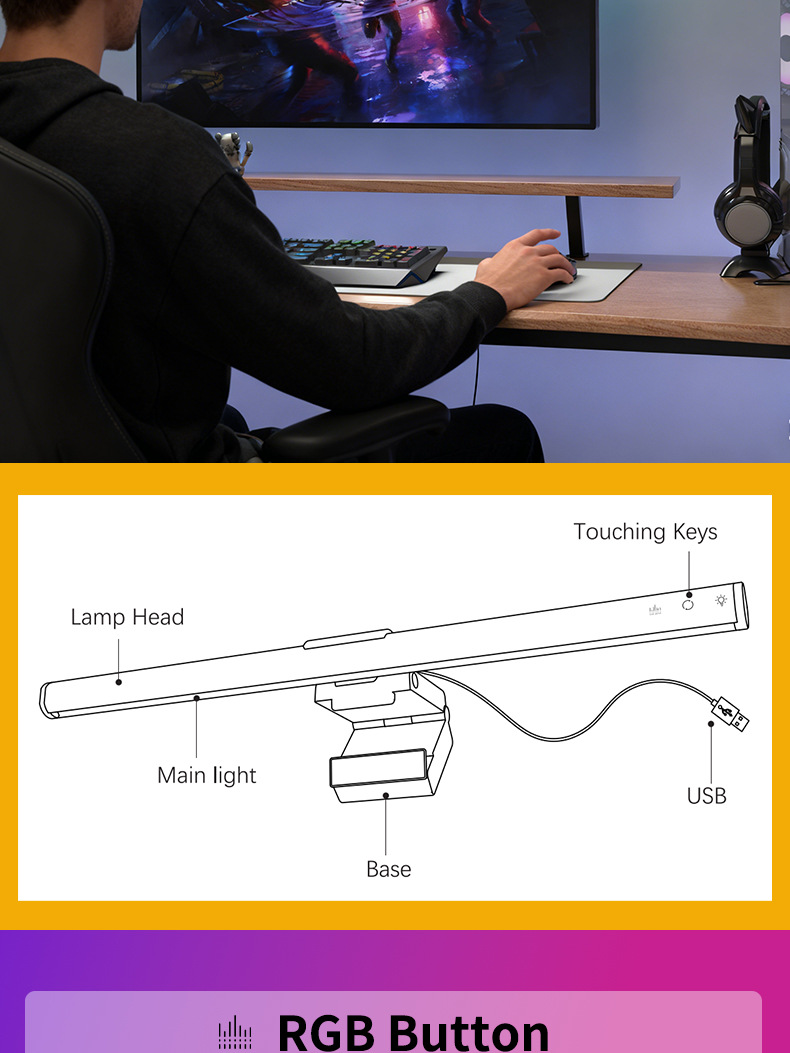 Business Notebook Laptop Thin and Light Office Computer Cost-effective Cross-border Wholesale Monitor Screen Eye Protection Lamp