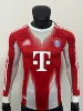 Player version: 25-26 Bayern home long sleeves