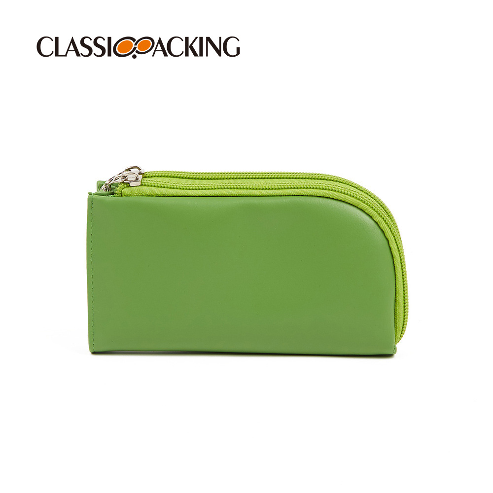 Bolso de moneda de estudiante simple de moda al por mayor bolsa de almacenamiento de gran capacidad de material de PVC ins billetera multifuncional para mujer