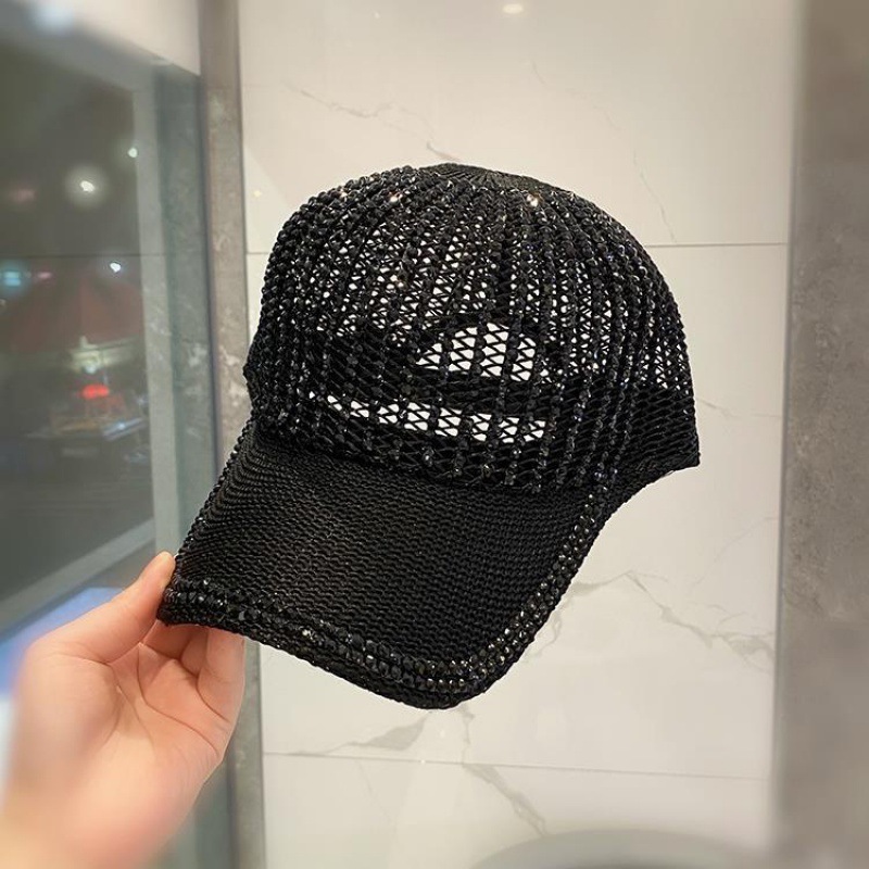 블랙 모조 다이아몬드 컷 아웃 캡
