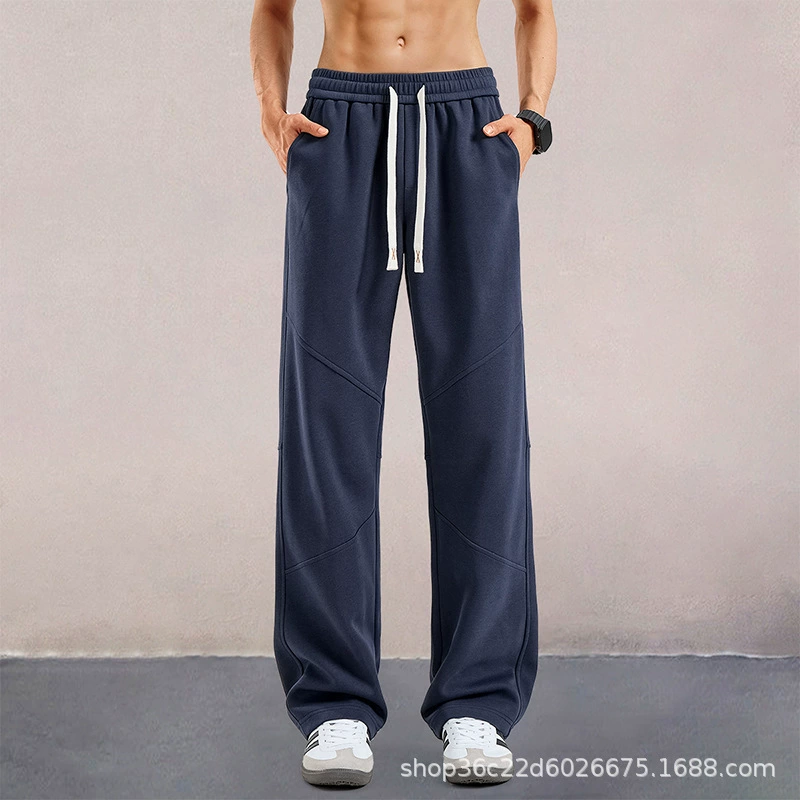 Демисезонные мужские повседневные брюки, для подростков, oversize