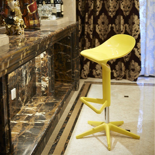 Nordic Bar Chair Spoon Creative Rotating Bar Stool Simple Front Desk Chair Telescopic High Stool Lift Home Bar Chair