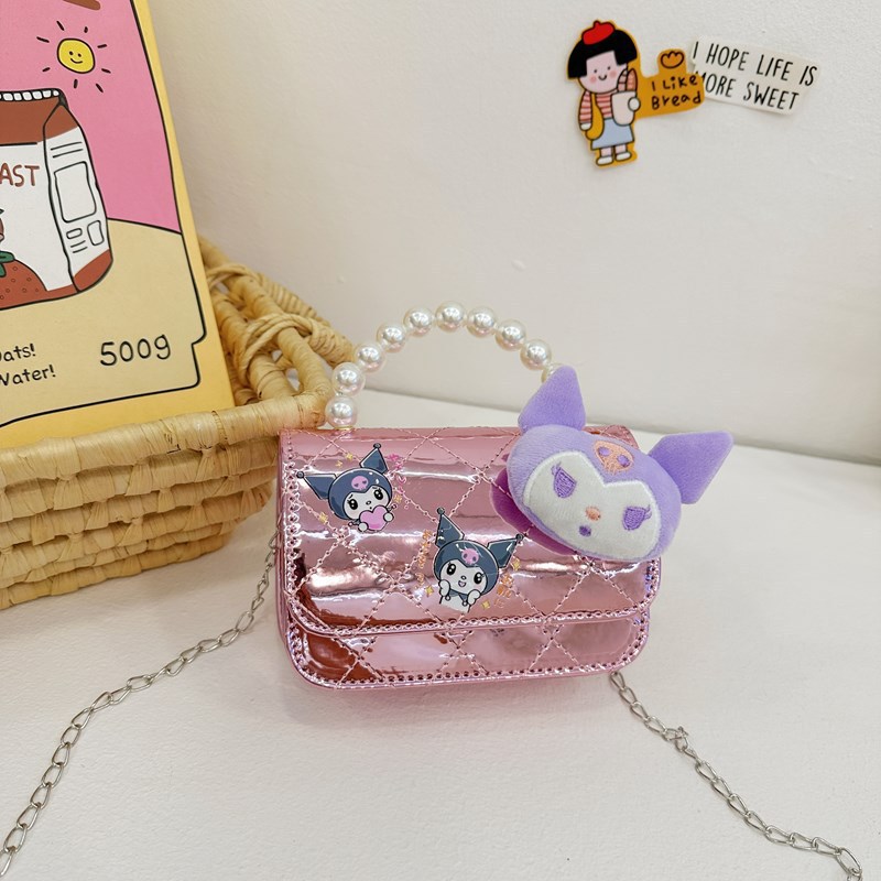 Bolsas infantiles lindas princesas de dibujos animados bolsas de mano niñas extranjeras bolsas de hombro para niños accesorios de cambio