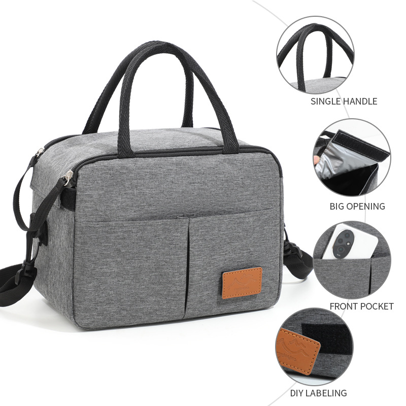 Nuevo paquete de almuerzo multifuncional transfronterizo para picnic al aire libre paquete de hielo paquete de aislamiento térmico caja de almuerzo bolsa de almacenamiento bolsa de almuerzo fresca bolsa de bento