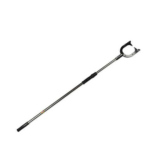 Stun Grabber Leg Fork, Stainless Steel, School and Kindergarten Security Equipment, Security Personnel Duty Equipment, Iron Head Leg Fork